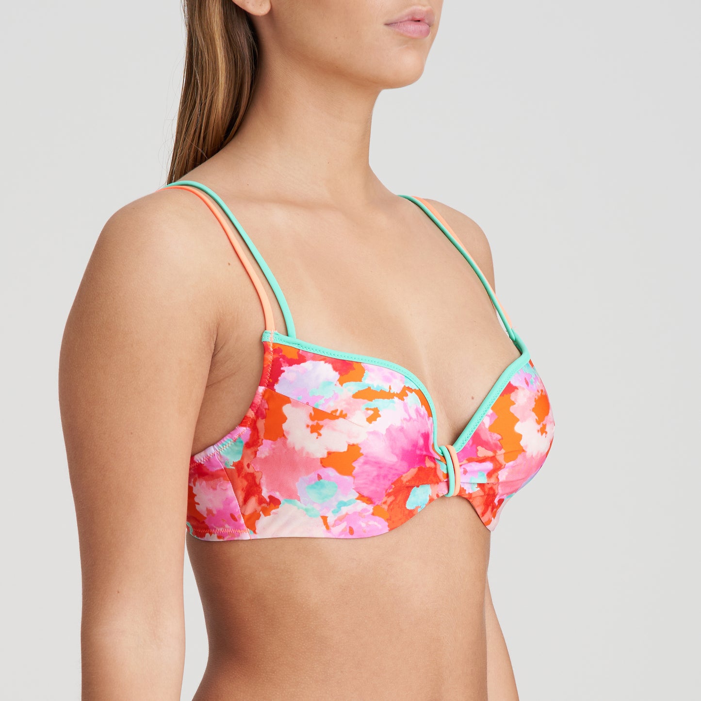 Marie Jo Swim Apollonis voorgevormde bikini hartvorm Neon Sunset