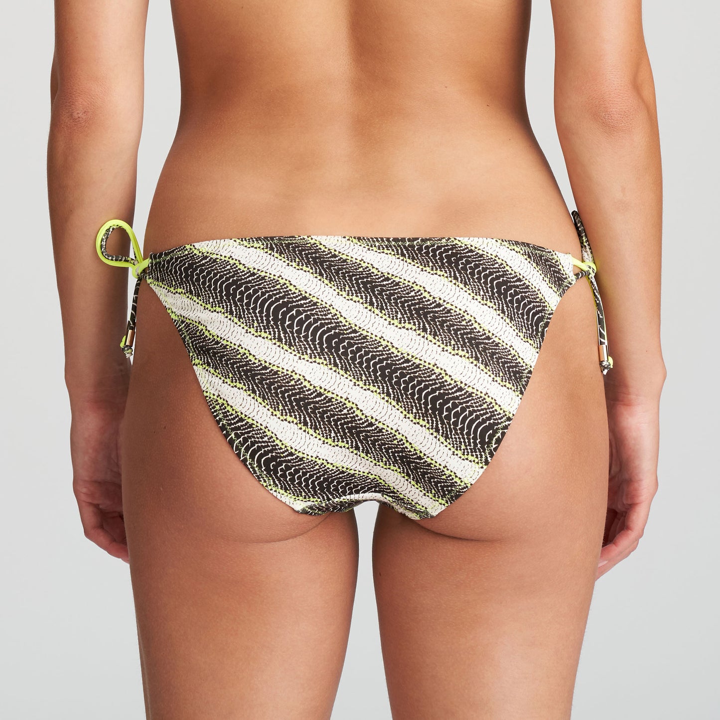 Marie Jo Swim Murcia bikini heupslip met koordjes Yellow flash