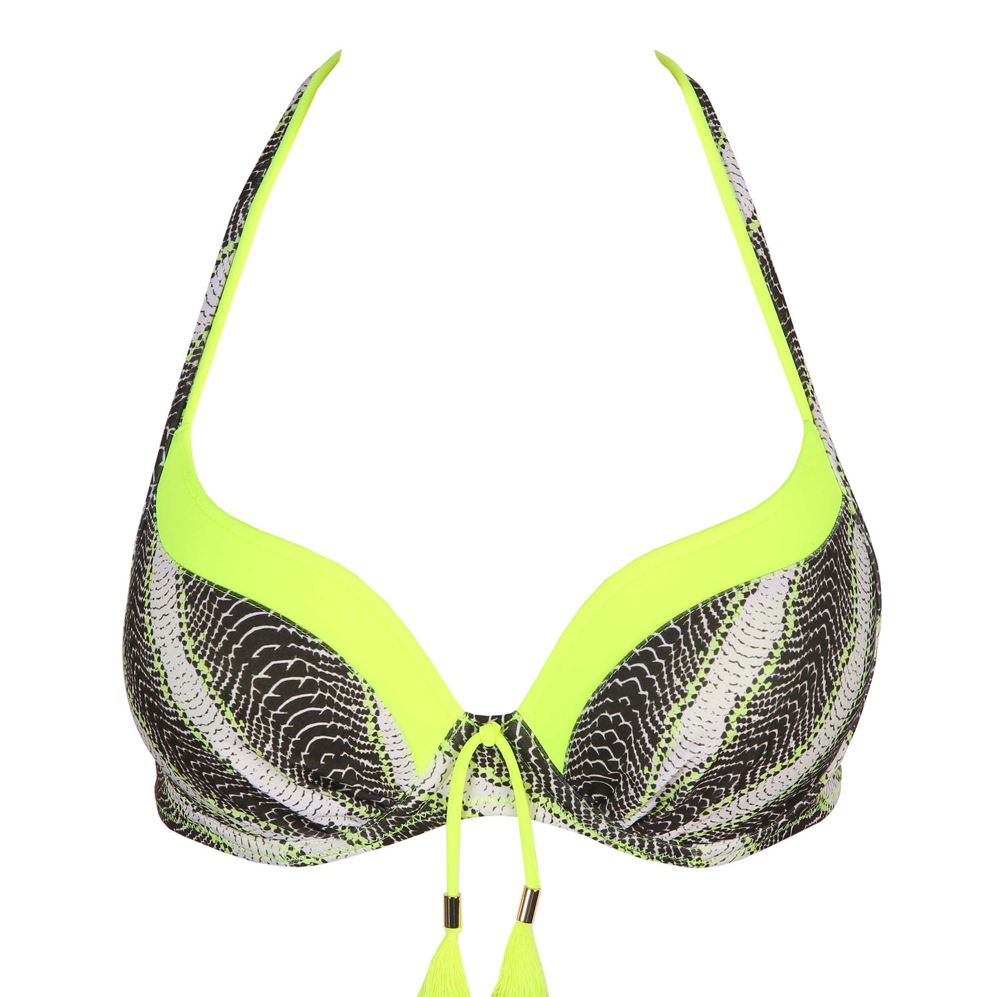 Marie Jo Swim Murcia voorgevormde bikini hartvorm Yellow flash
