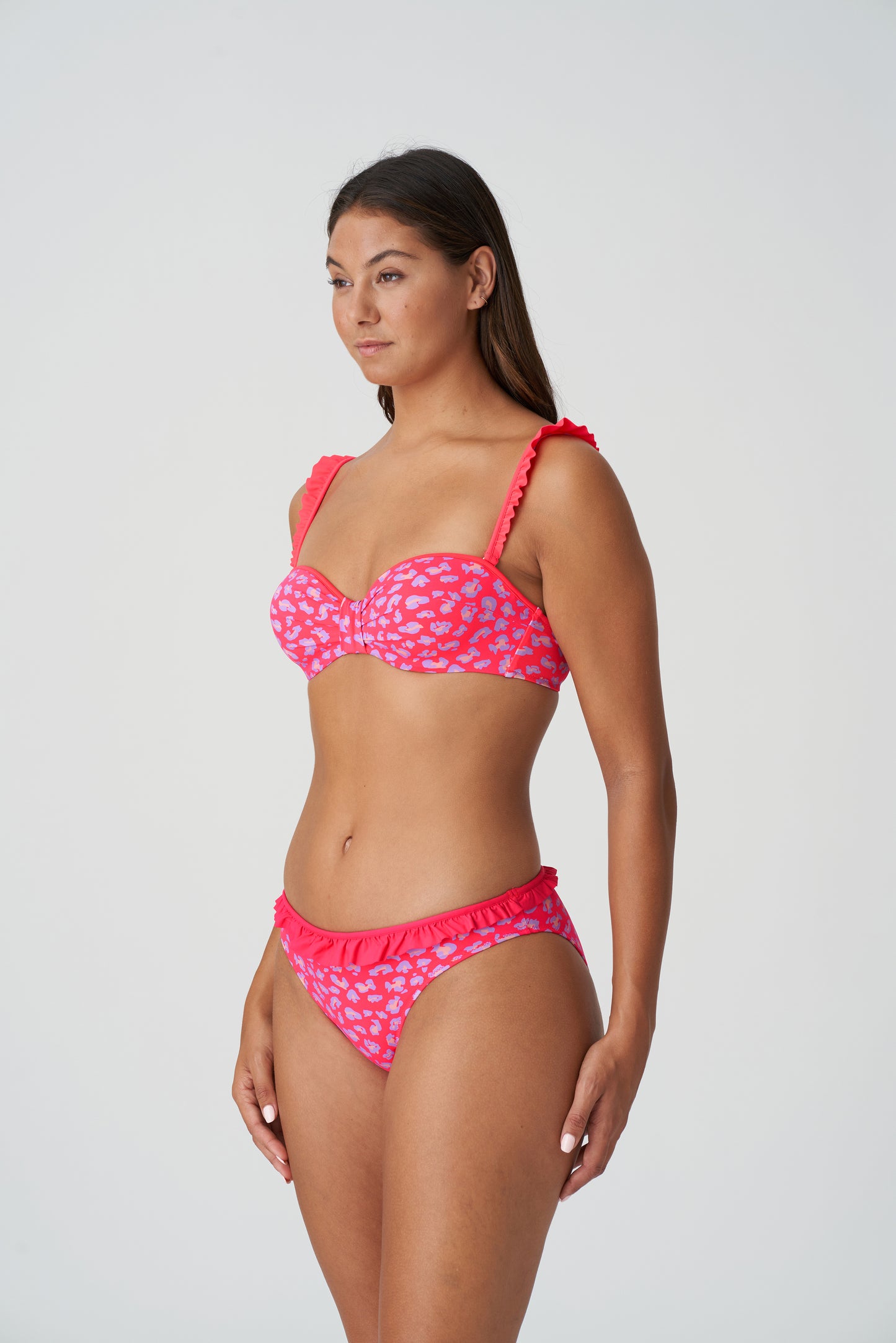 Marie Jo Swim La gomera voorgevormde bikini strapless deep sea coral