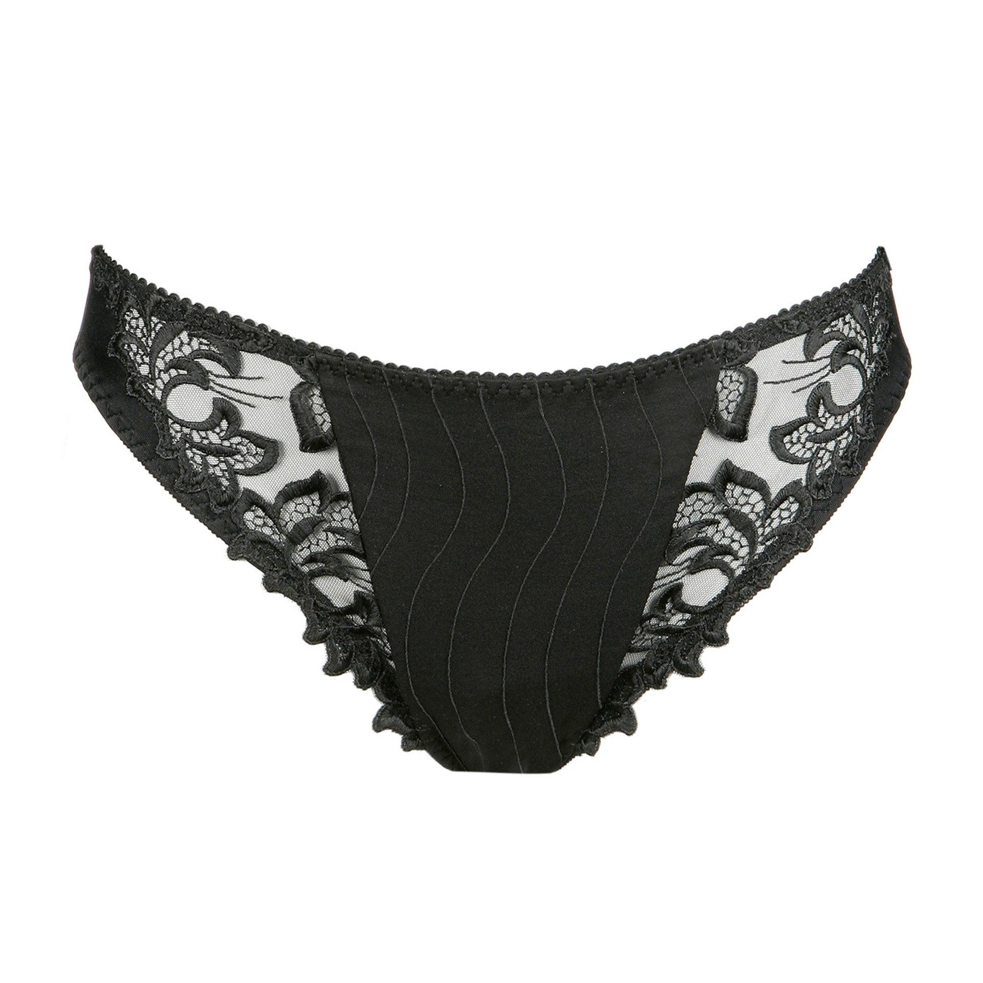 PrimaDonna Deauville rioslip zwart - Lingerie Valentijn