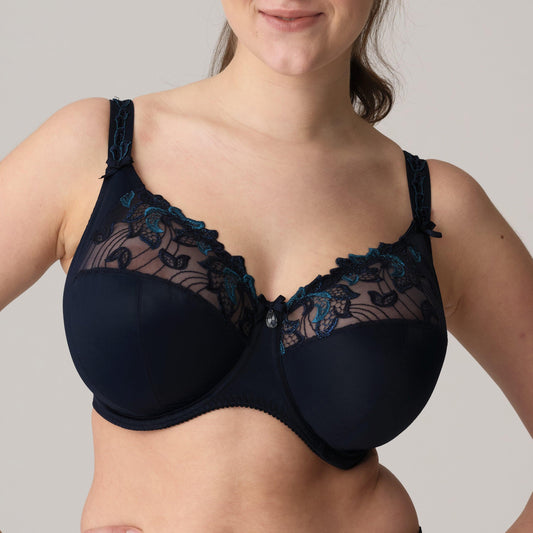 PrimaDonna Deauville volle cup bh velvet blue - Lingerie Valentijn