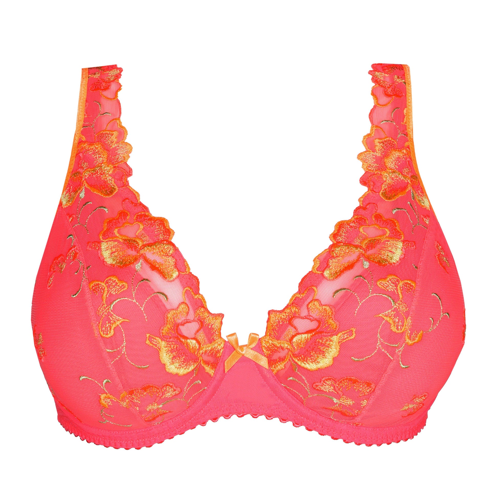 PrimaDonna Devdaha plunge bh halve mousse cups tropicana - Lingerie Valentijn