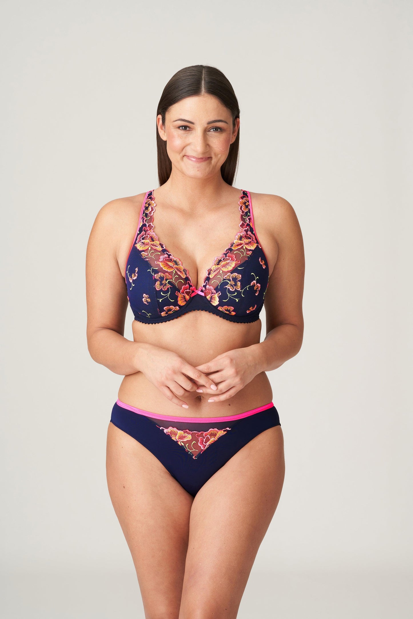 PrimaDonna Devdaha rioslip velvet blue - Lingerie Valentijn