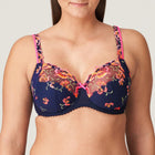 PrimaDonna Devdaha volle cup bh velvet blue - Lingerie Valentijn