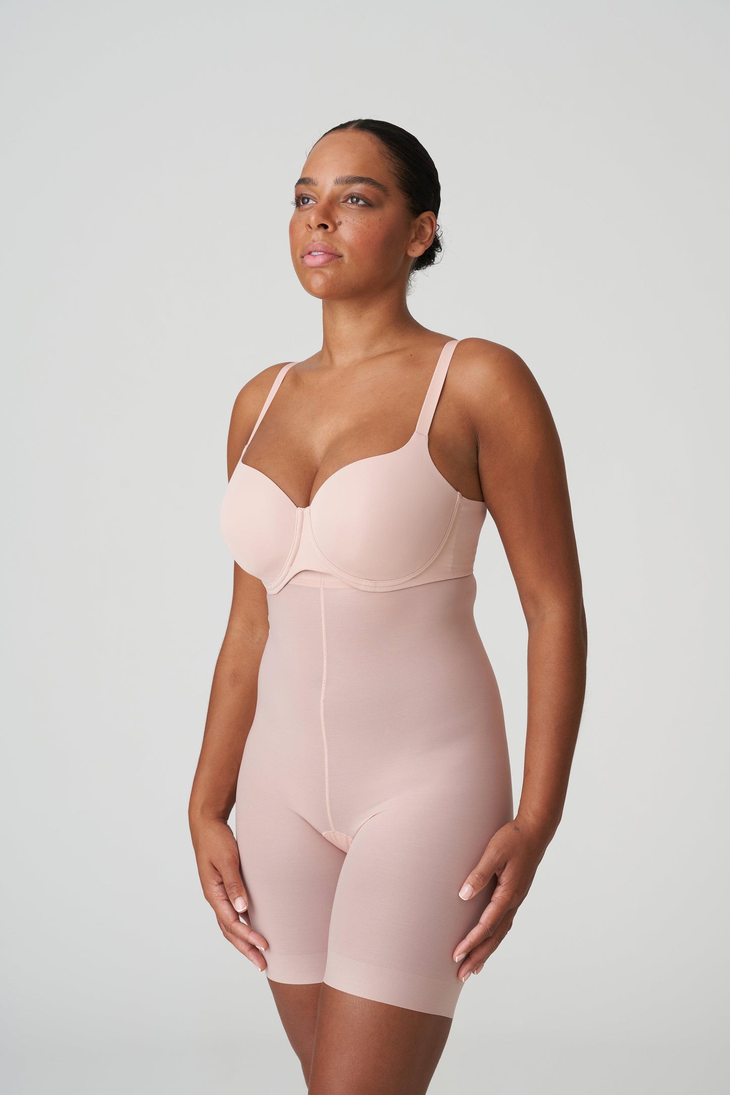 PrimaDonna Figuras gladmakende slip met pijpjes Powder Rose - Lingerie Valentijn