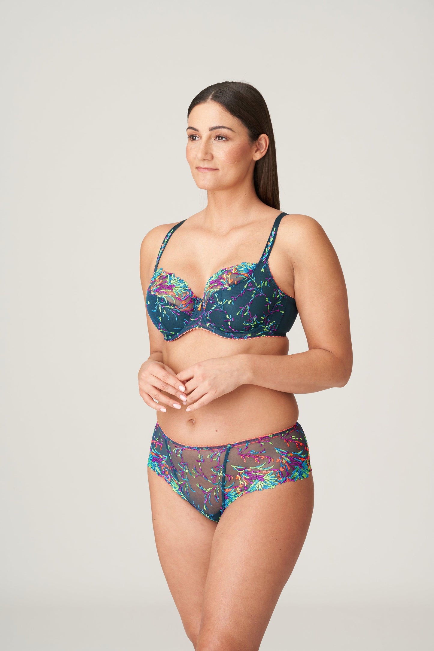 PrimaDonna Las salinas balconette bh tulpsnit empire green - Lingerie Valentijn