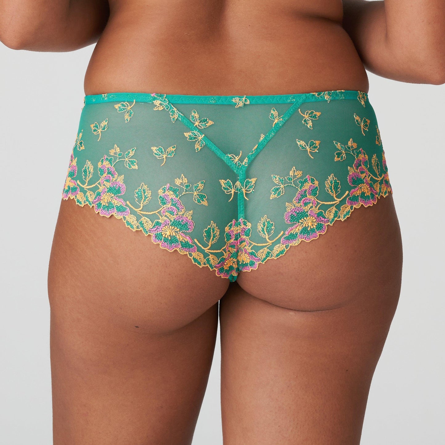 PrimaDonna Lenca luxe string Sunny Teal - Lingerie Valentijn