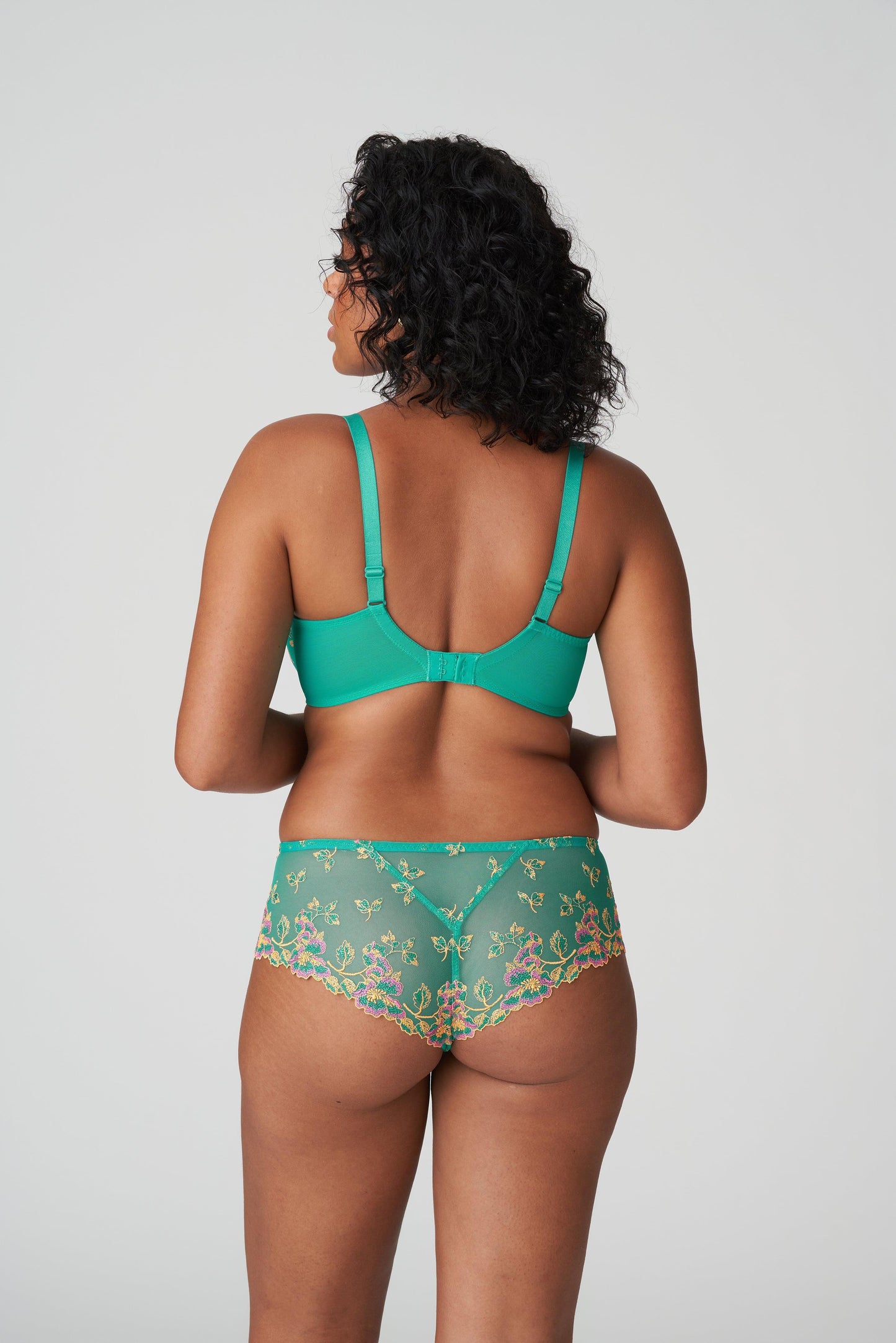 PrimaDonna Lenca luxe string Sunny Teal - Lingerie Valentijn