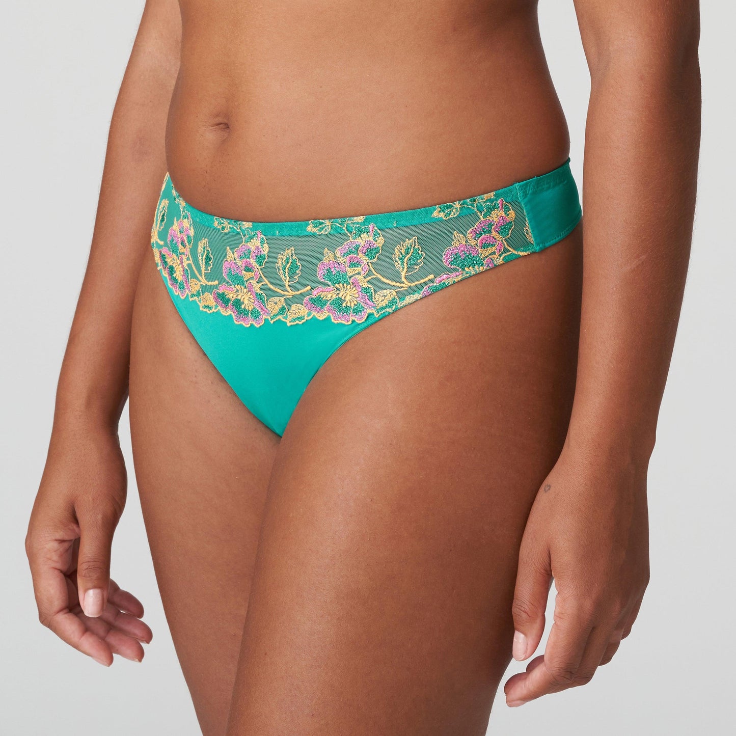 PrimaDonna Lenca string Sunny Teal - Lingerie Valentijn