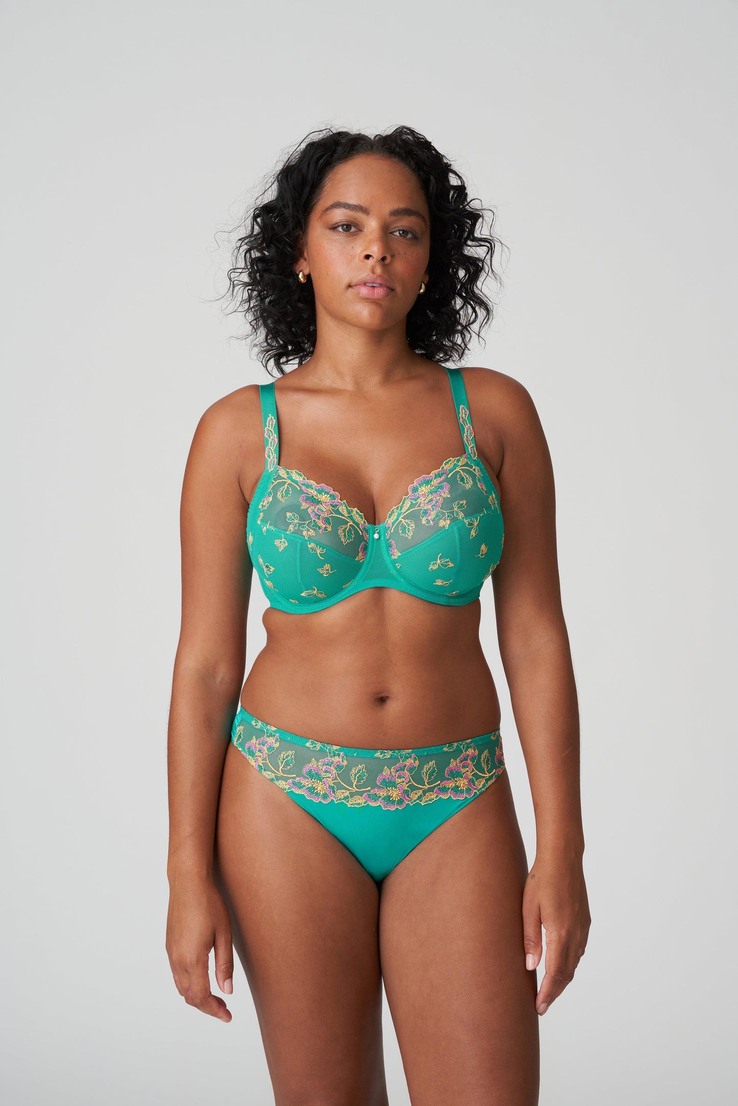 PrimaDonna Lenca string Sunny Teal - Lingerie Valentijn