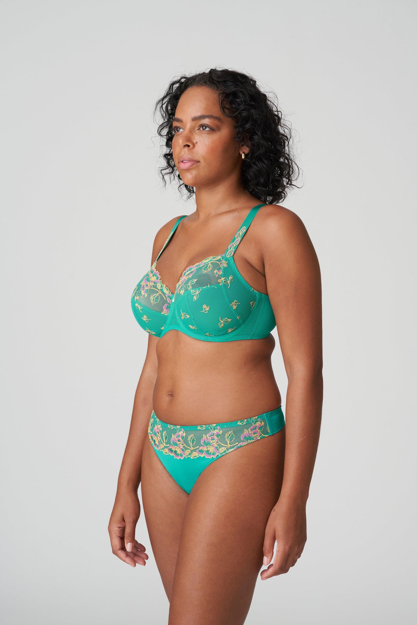 PrimaDonna Lenca string Sunny Teal - Lingerie Valentijn