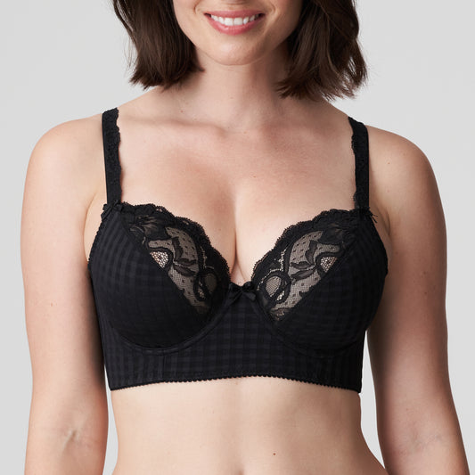 PrimaDonna Madison plunge bh longline zwart