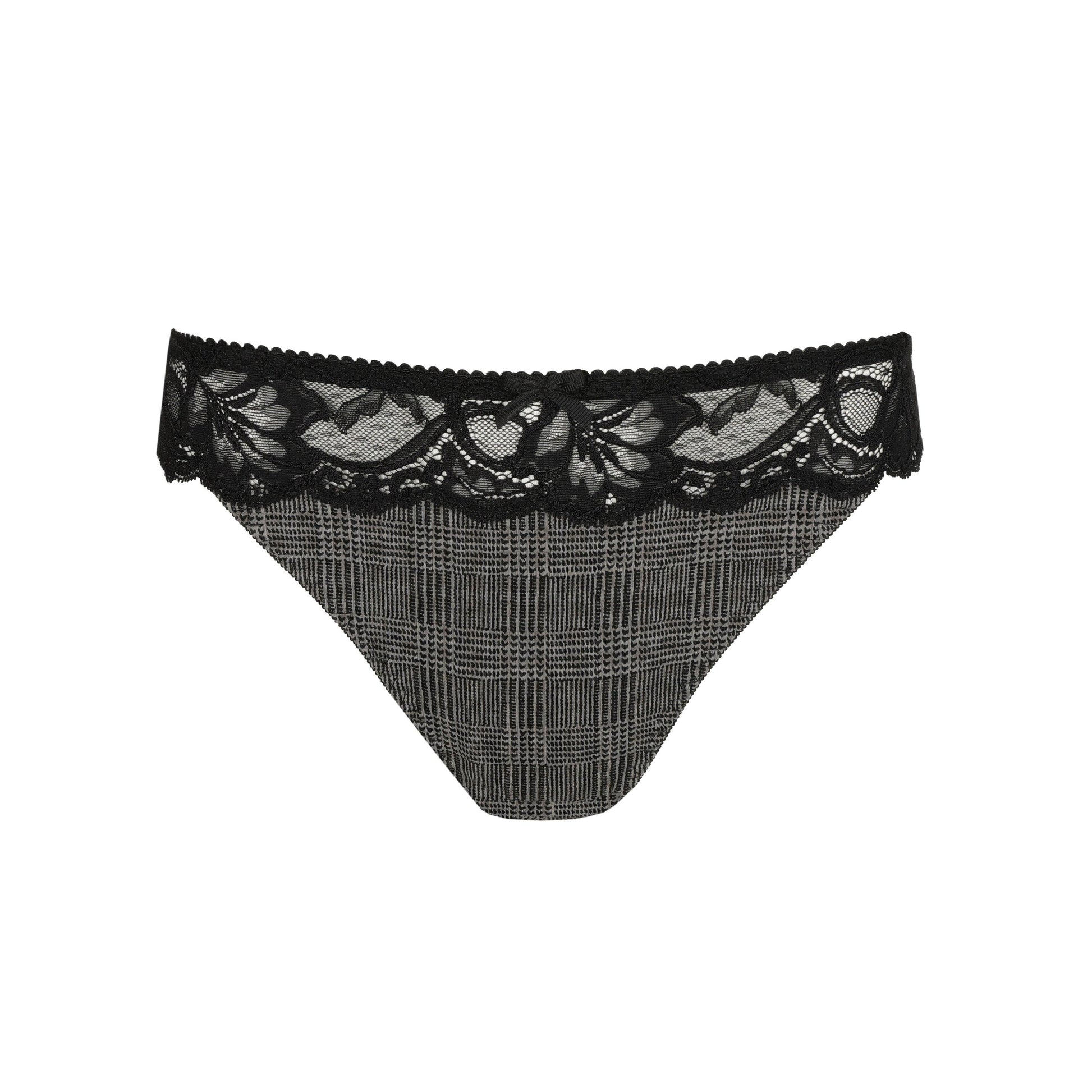 PrimaDonna Madison string Black Tailor - Lingerie Valentijn