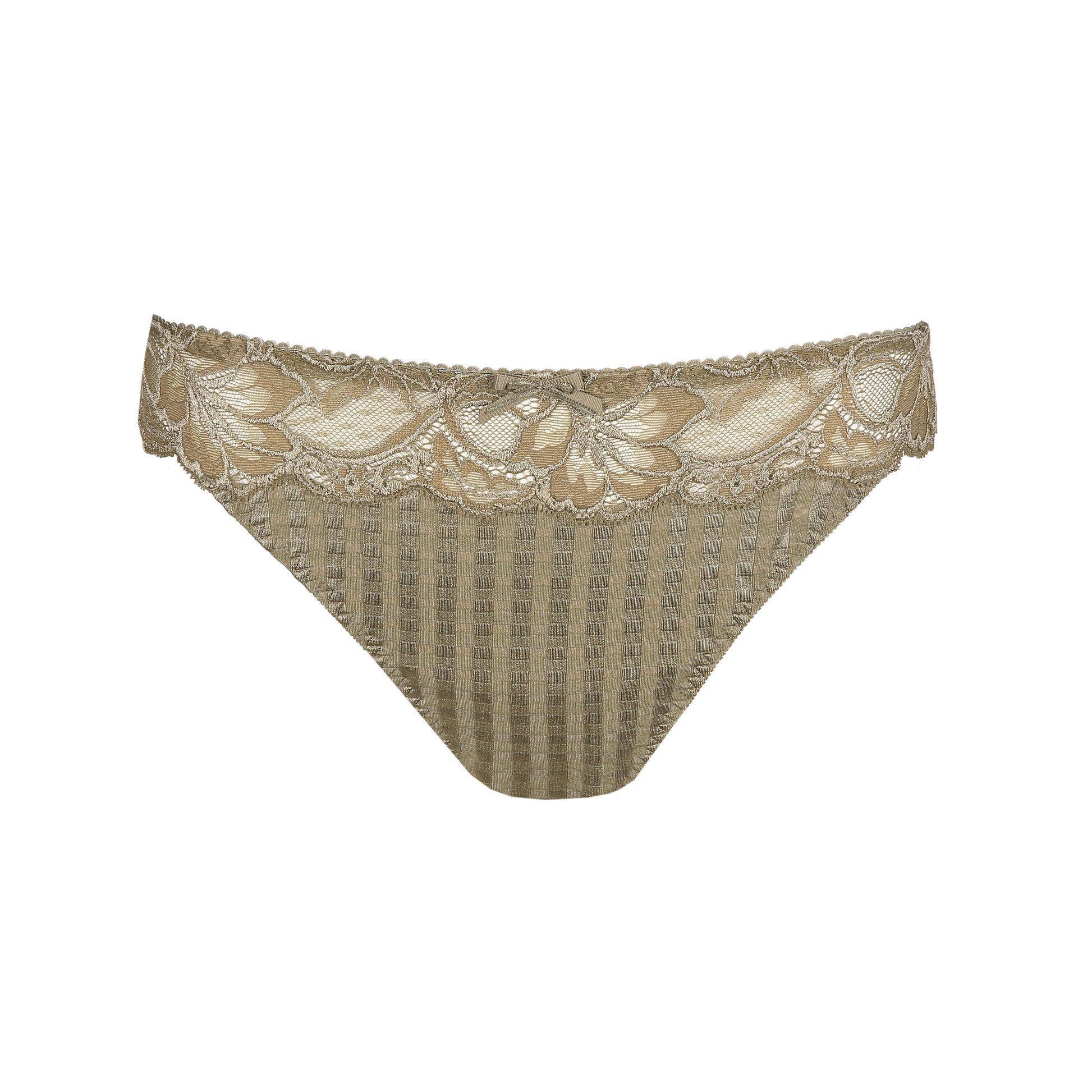 PrimaDonna Madison string golden olive - Lingerie Valentijn