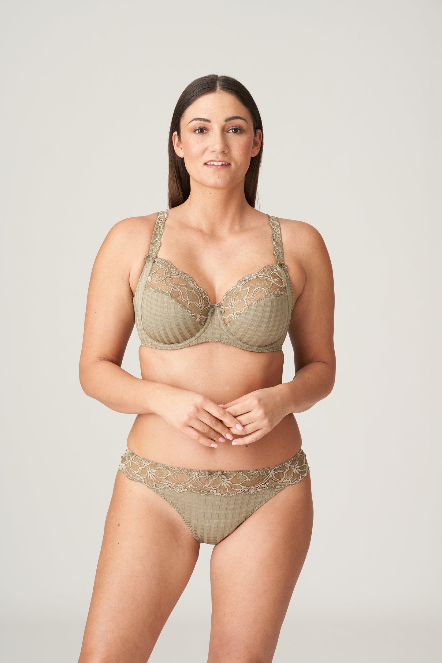 PrimaDonna Madison string golden olive - Lingerie Valentijn