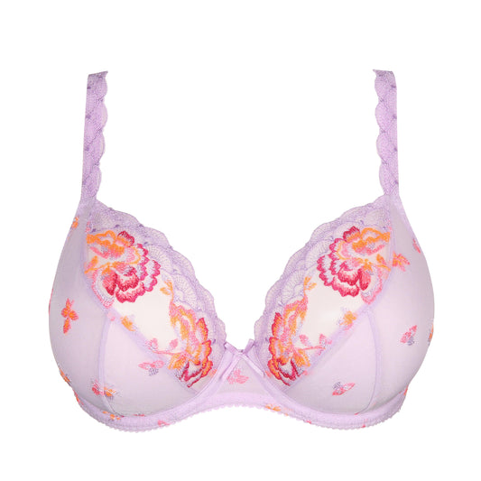 PrimaDonna Palace garden plunge bh Pastel Lavender - Lingerie Valentijn