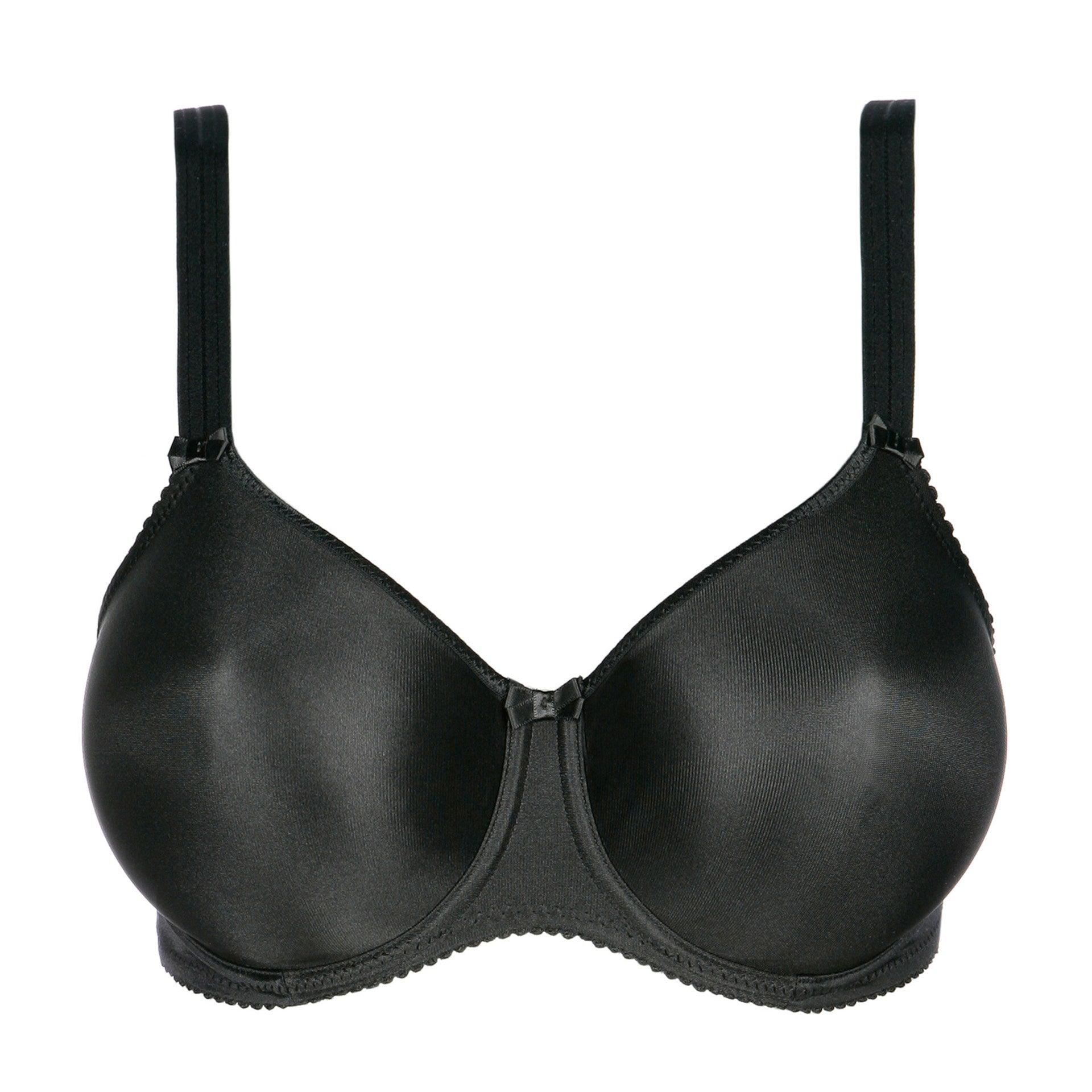 PrimaDonna Satin volle cup bh naadloos zwart - Lingerie Valentijn