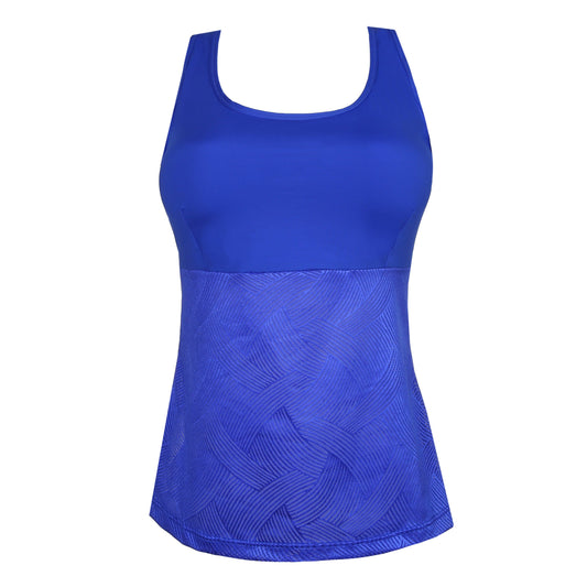 PrimaDonna Sport The game tank top Electric Blue - Lingerie Valentijn