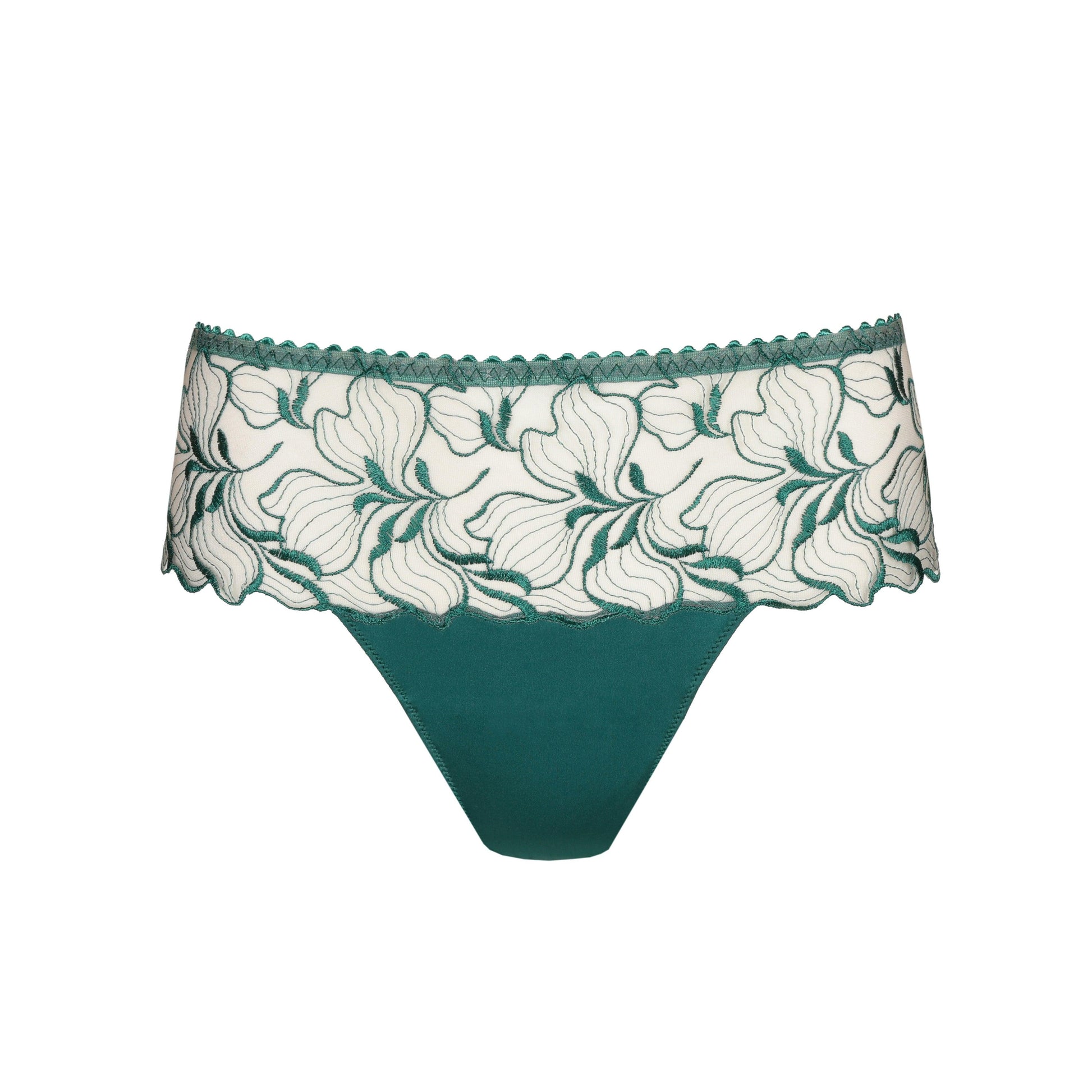 PrimaDonna Springdale luxe string Jasper Green - Lingerie Valentijn