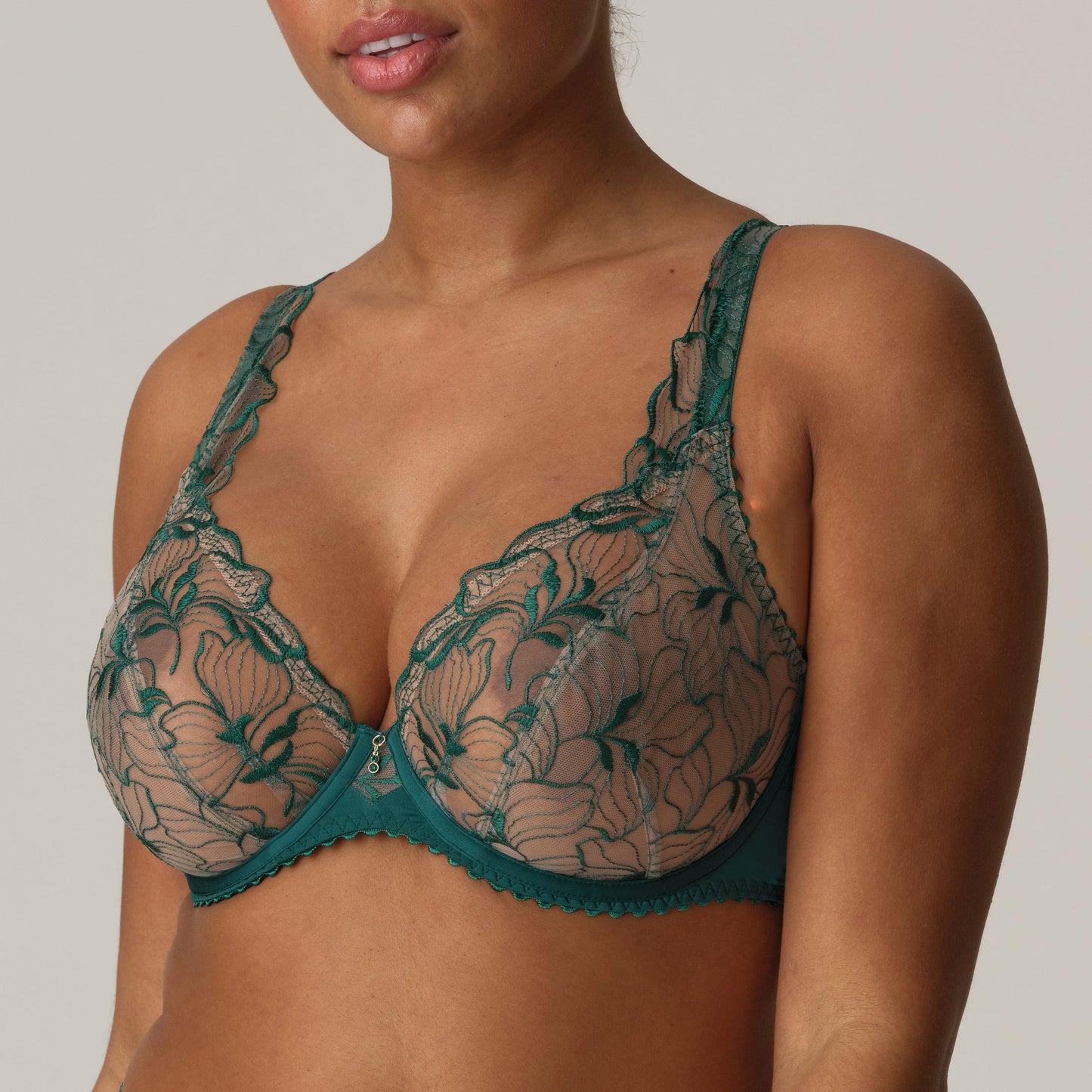 PrimaDonna Springdale plunge bh Jasper Green - Lingerie Valentijn