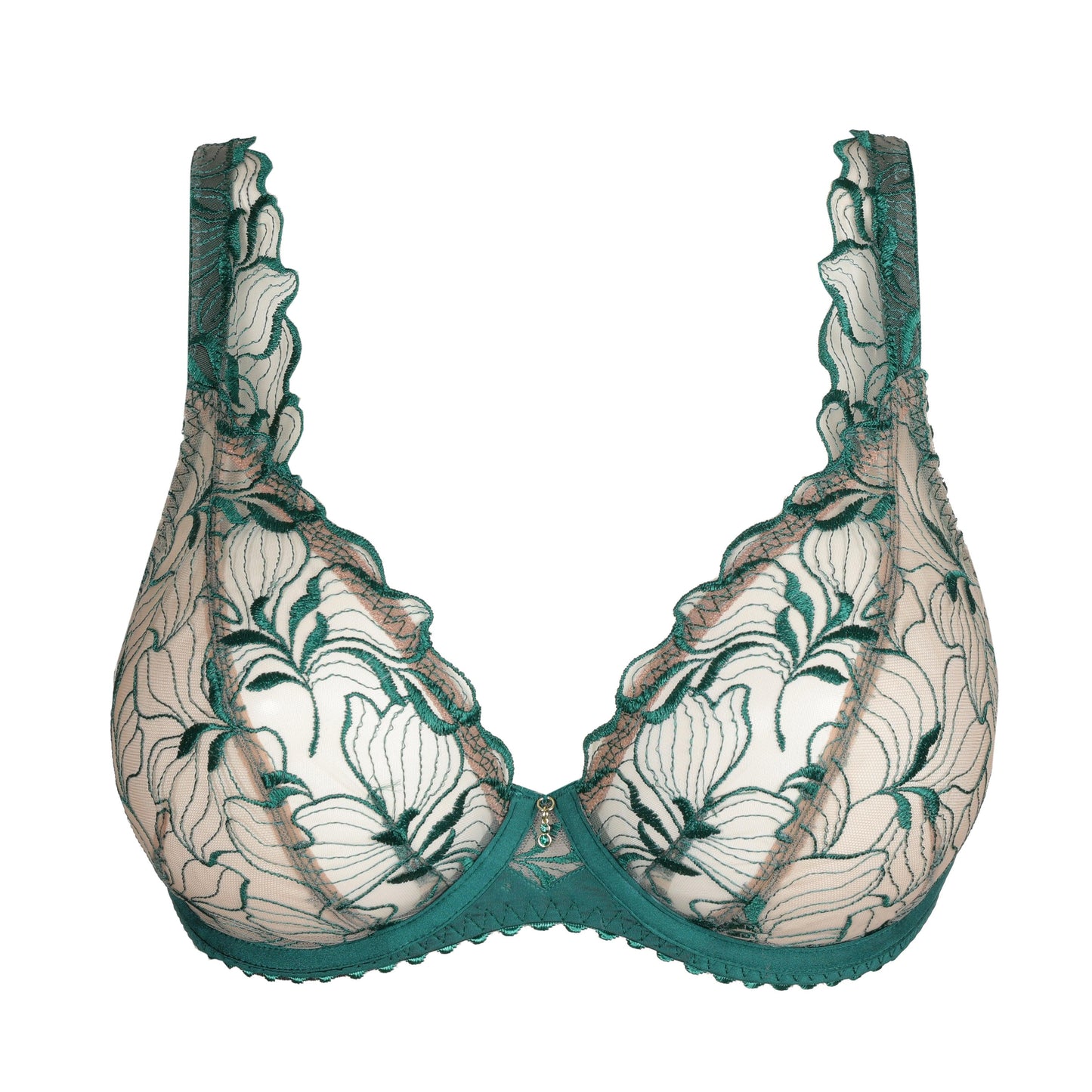 PrimaDonna Springdale plunge bh Jasper Green - Lingerie Valentijn