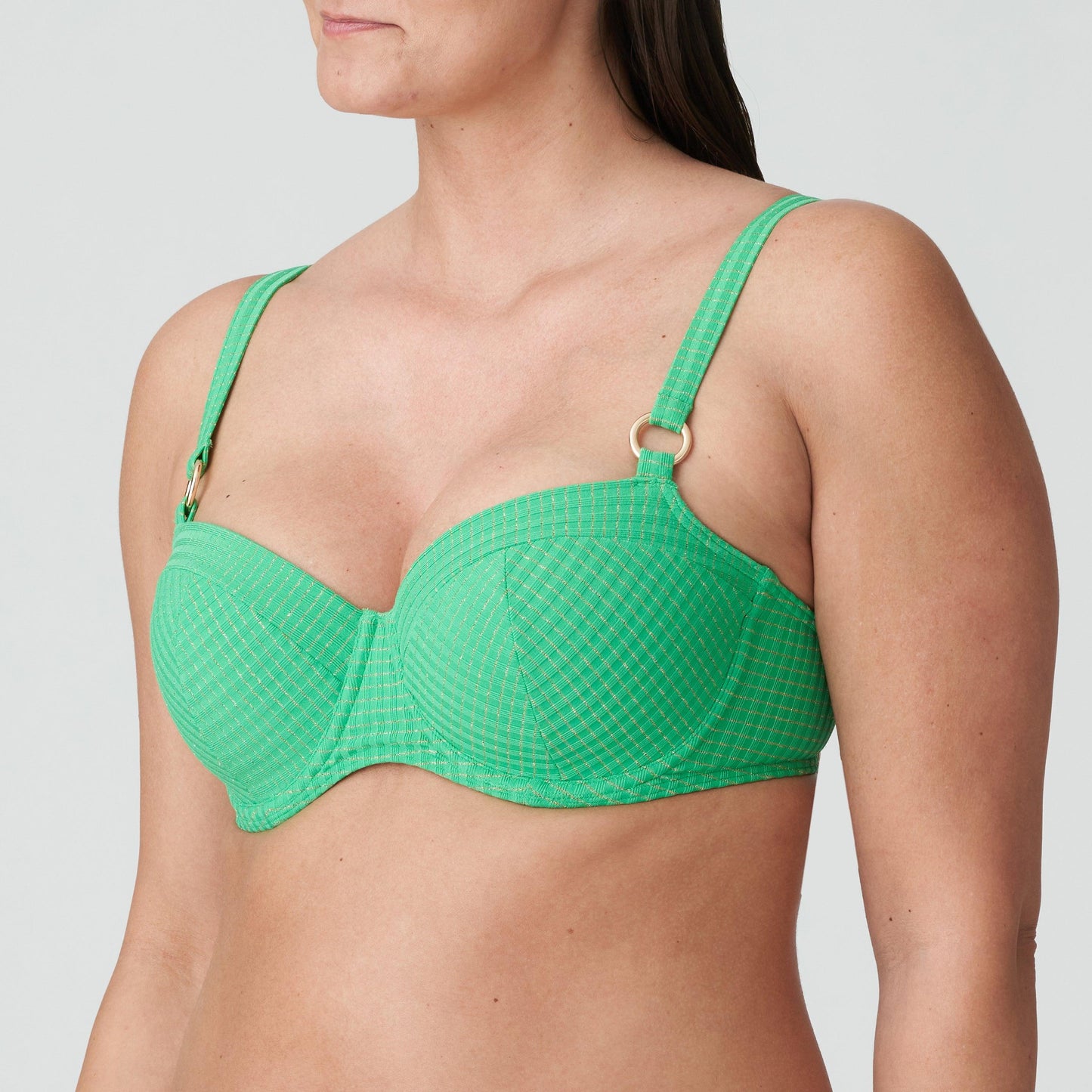 PrimaDonna Swim Maringa voorgevormde balconette bikini Lush Green - Lingerie Valentijn