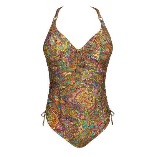 PrimaDonna Swim Sakarun plunge badpak Sunny Paisley - Lingerie Valentijn