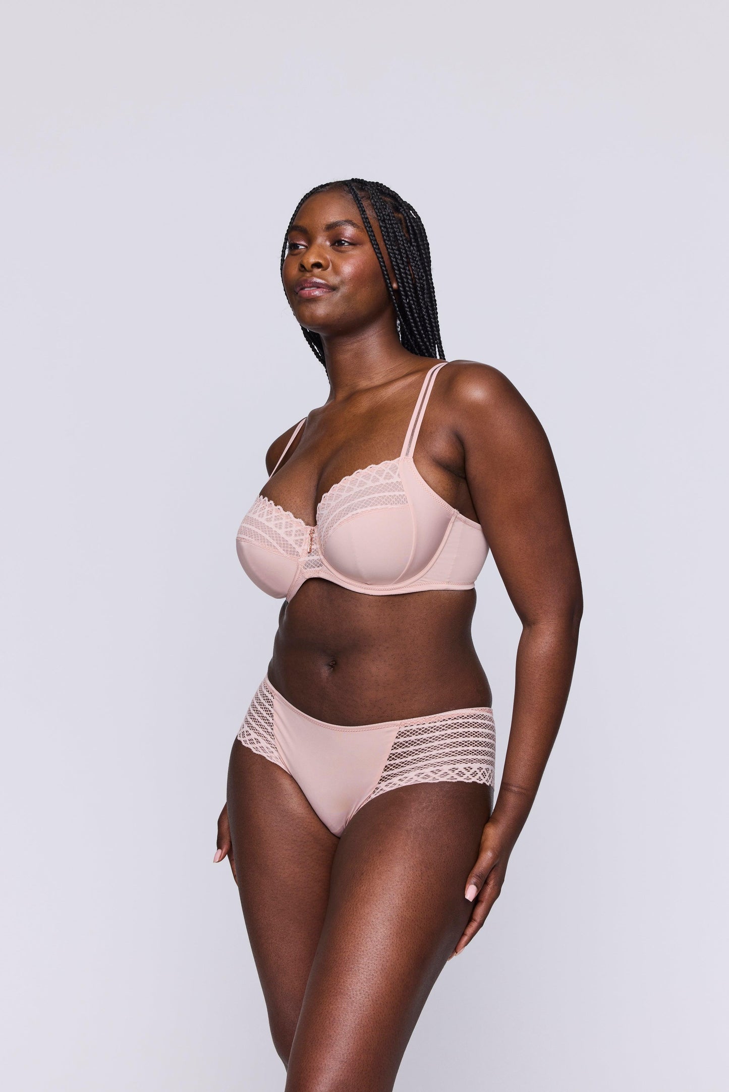 PrimaDonna Twist East end hotpants Powder Rose - Lingerie Valentijn