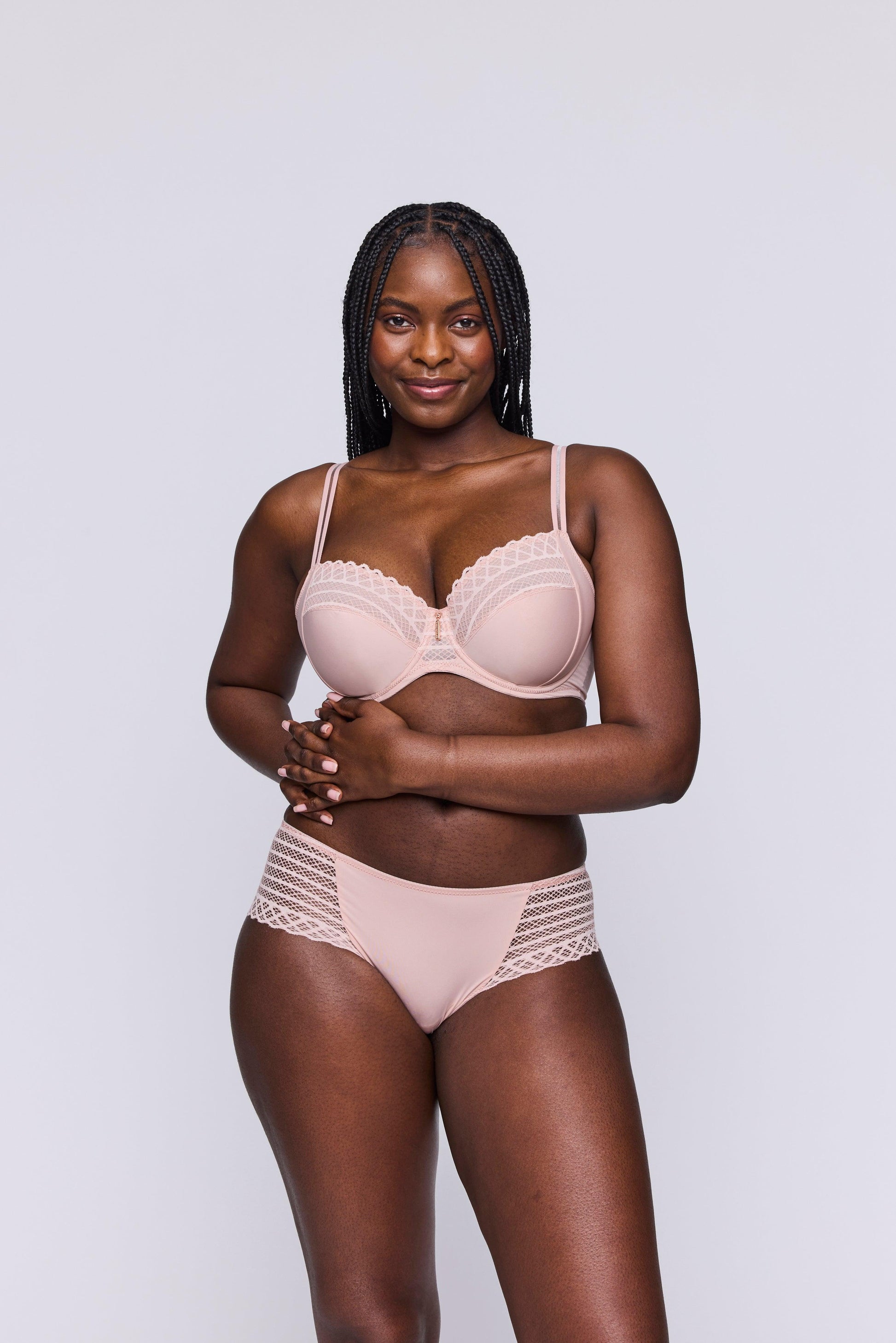 PrimaDonna Twist East end hotpants Powder Rose - Lingerie Valentijn