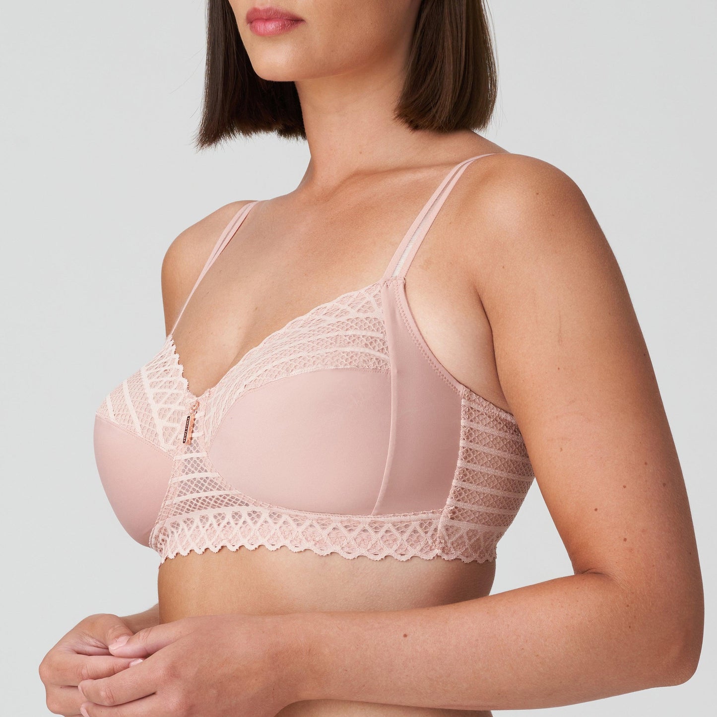 PrimaDonna Twist East end volle cup bh zonder beugels Powder Rose - Lingerie Valentijn