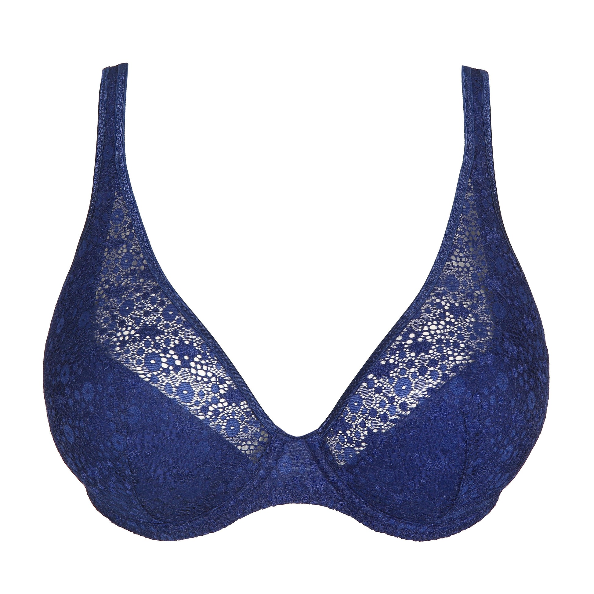 PrimaDonna Twist Epirus plunge bh halve mousse cups royal - Lingerie Valentijn