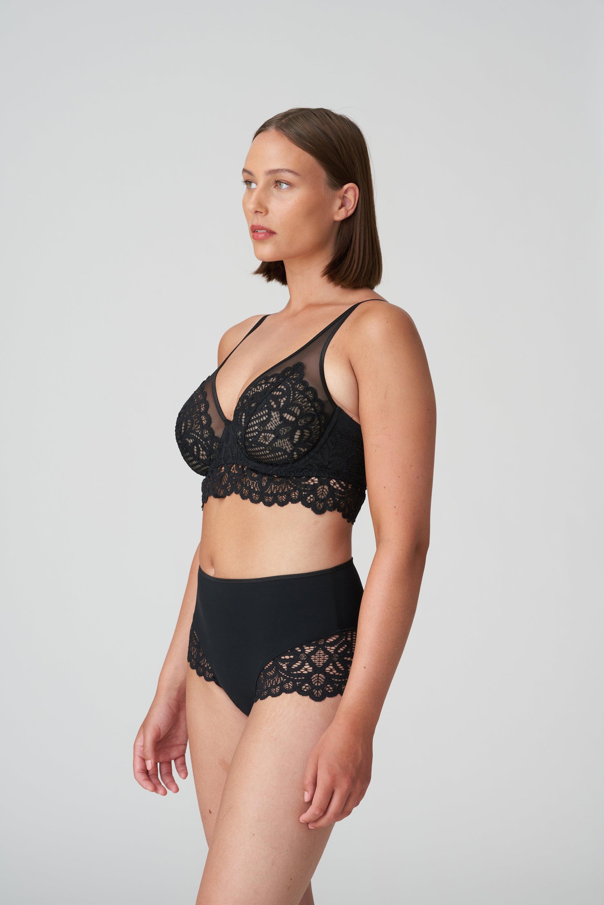 PrimaDonna Twist First night tailleslip zwart - Lingerie Valentijn