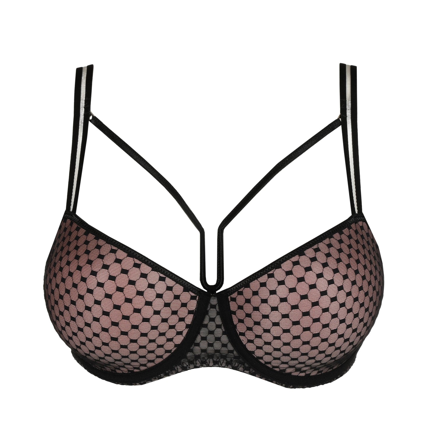 PrimaDonna Twist Glass beach voorgevormde balconette bh zwart - Lingerie Valentijn