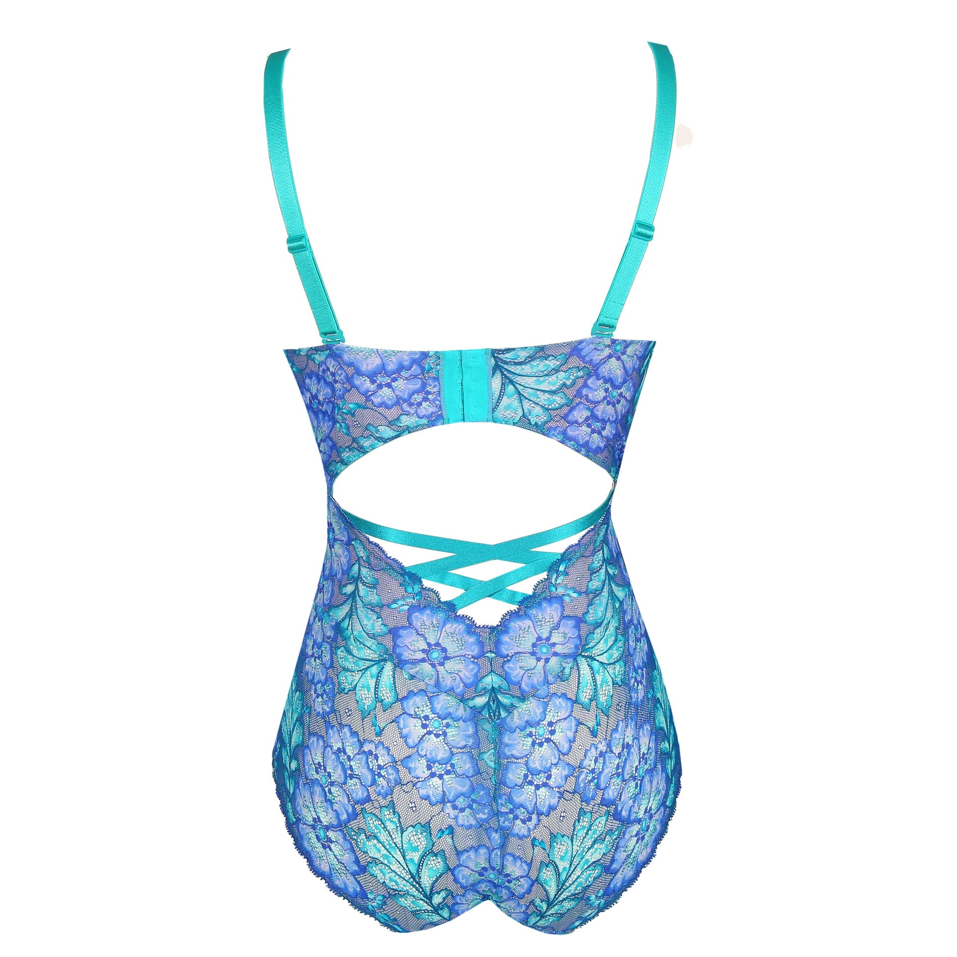 PrimaDonna Twist Morro bay body Mermaid Blue - Lingerie Valentijn