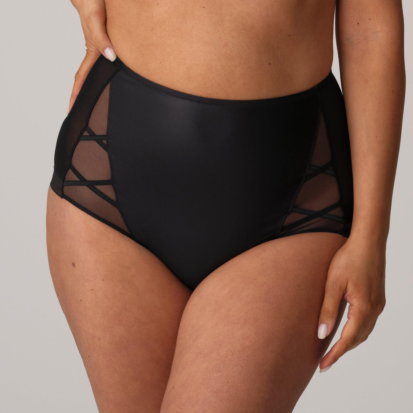 PrimaDonna Twist Zipolite tailleslip zwart - Lingerie Valentijn