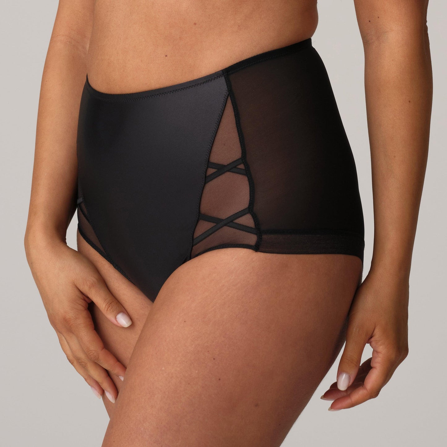 PrimaDonna Twist Zipolite tailleslip zwart - Lingerie Valentijn