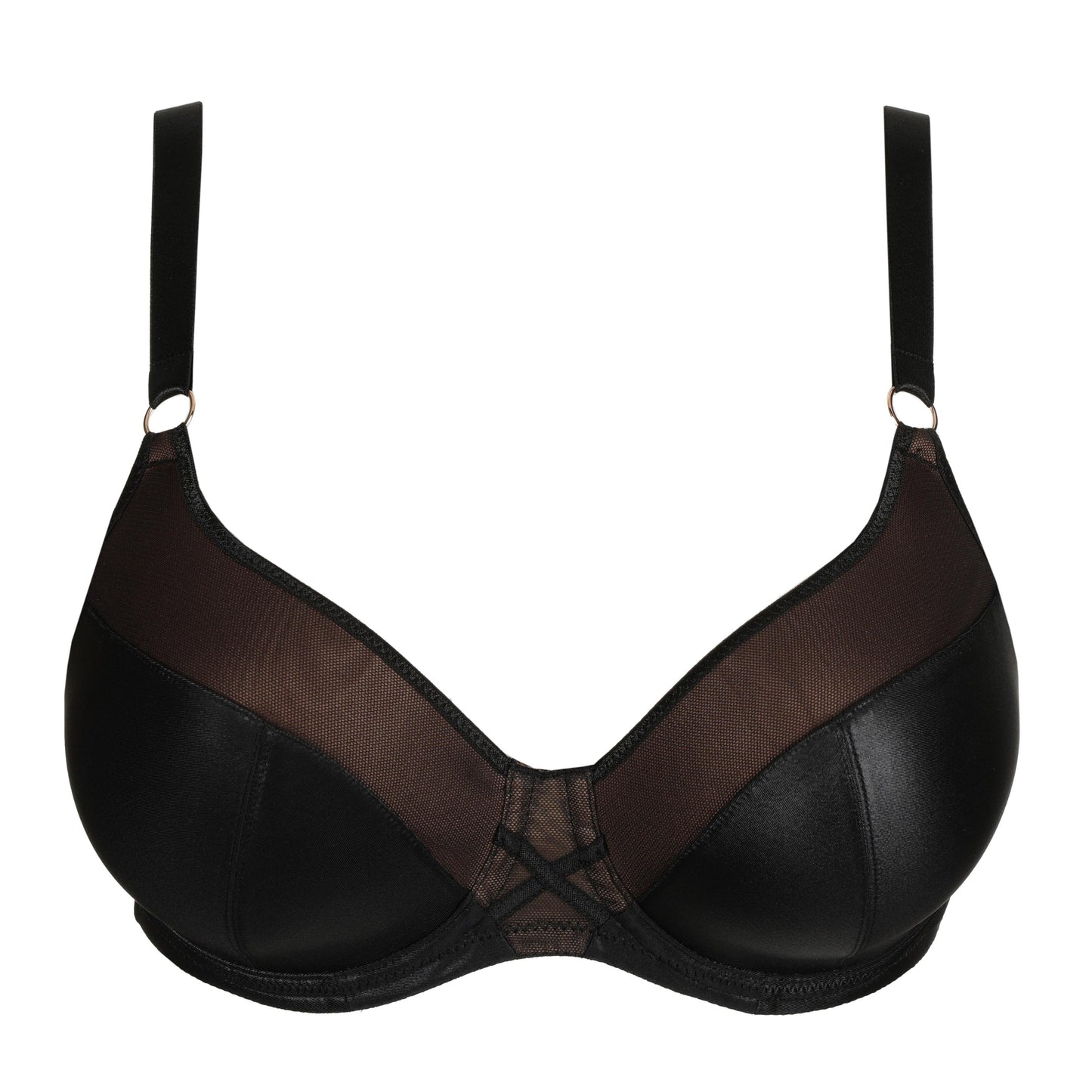 PrimaDonna Twist Zipolite voorgevormde bh - hartvorm zwart - Lingerie Valentijn