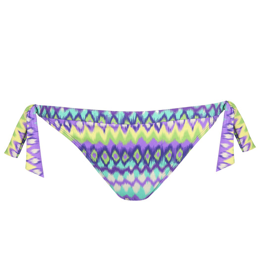 PrimaDonna Swim Holiday bikini heupslip met koordjes Mezcalita Blue