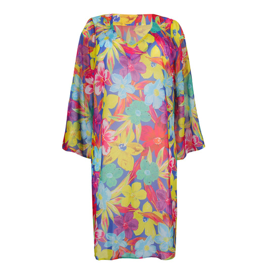 PrimaDonna Swim Sazan badmode caftan blue bloom