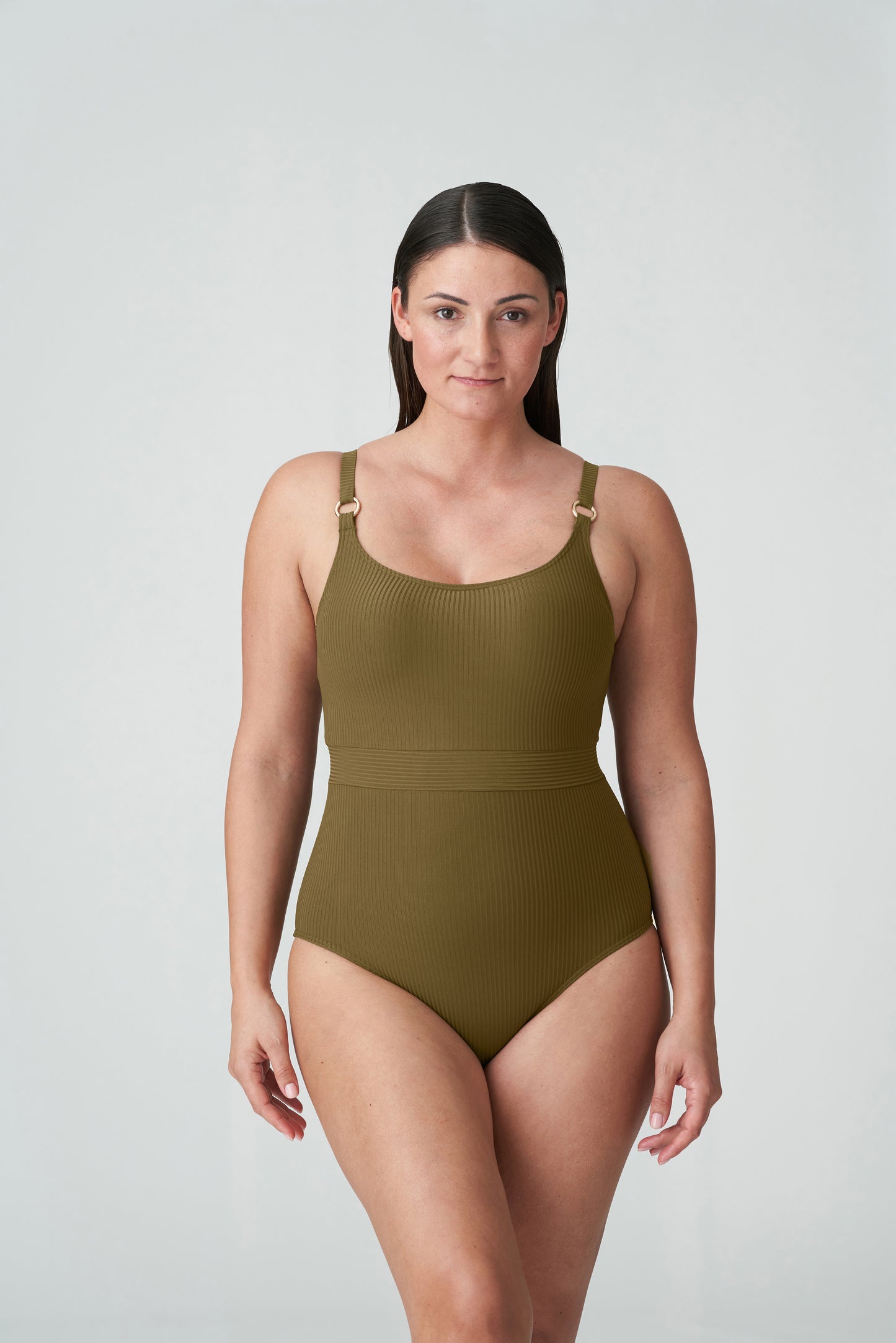 PrimaDonna Swim Sahara voorgevormd badpak beugelloos olijf