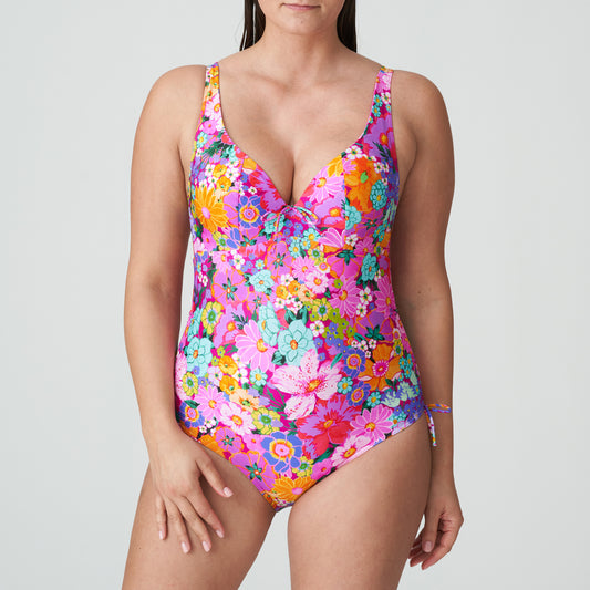 PrimaDonna Swim Najac plunge badpak Floral Explosion