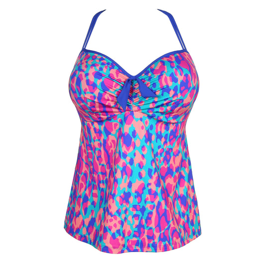 PrimaDonna Swim Karpen voorgevormde volle cup tankini Electric Blue