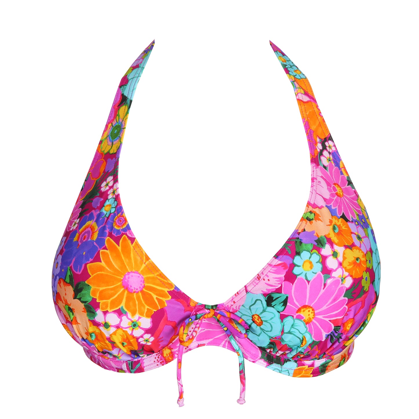 PrimaDonna Swim Najac plunge bikini halve mousse cup Floral Explosion