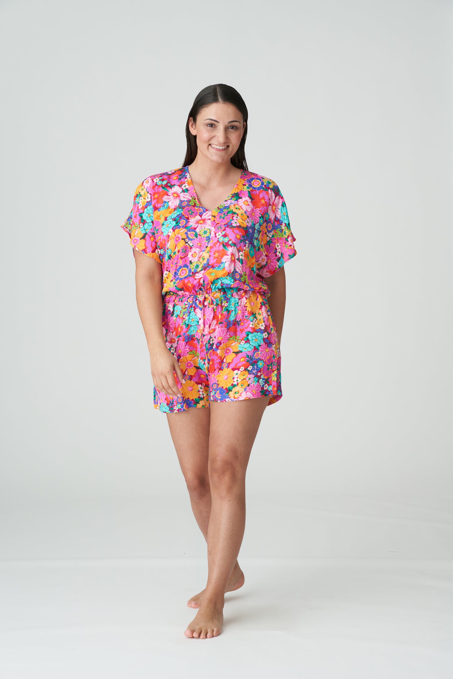 PrimaDonna Swim Najac badmode jumpsuit Floral Explosion