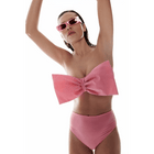 Love Stories Bow + Pebbles bikinitop met bikinislip - pink - Lingerie Valentijn