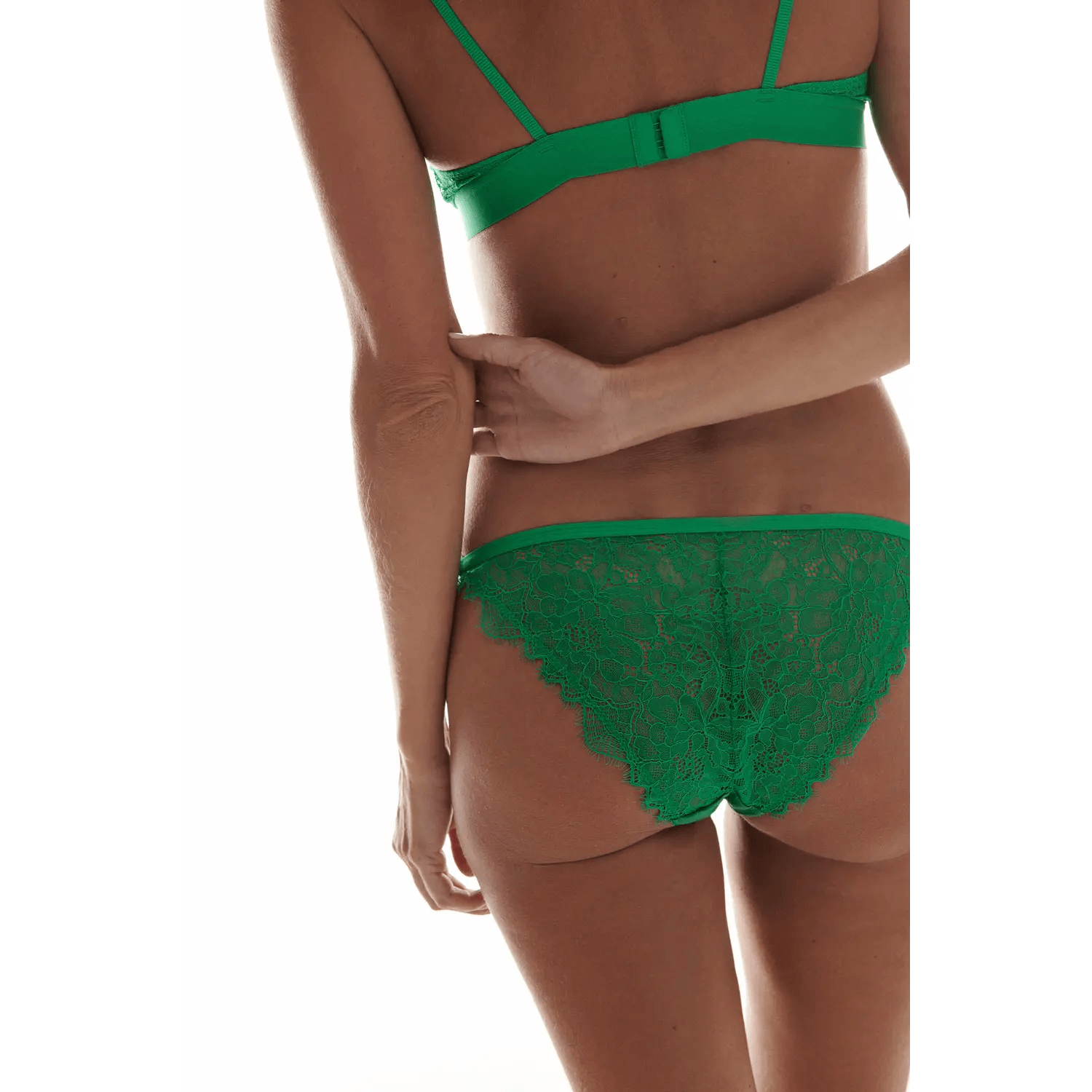 Love Stories Wild Rose slip - green - Lingerie Valentijn